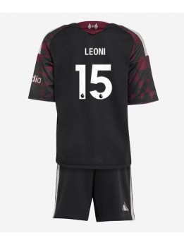 Otroški Nogometna dresi replika Liverpool Giovanni Leoni #15 Tretji 2026-27 Kratek rokav (+ hlače)